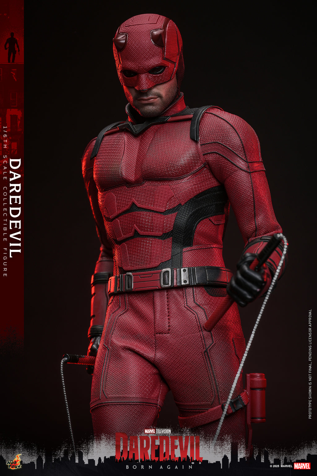 Hot Toys Daredevil: Daredevil Born Again 1/6 Scale Figure