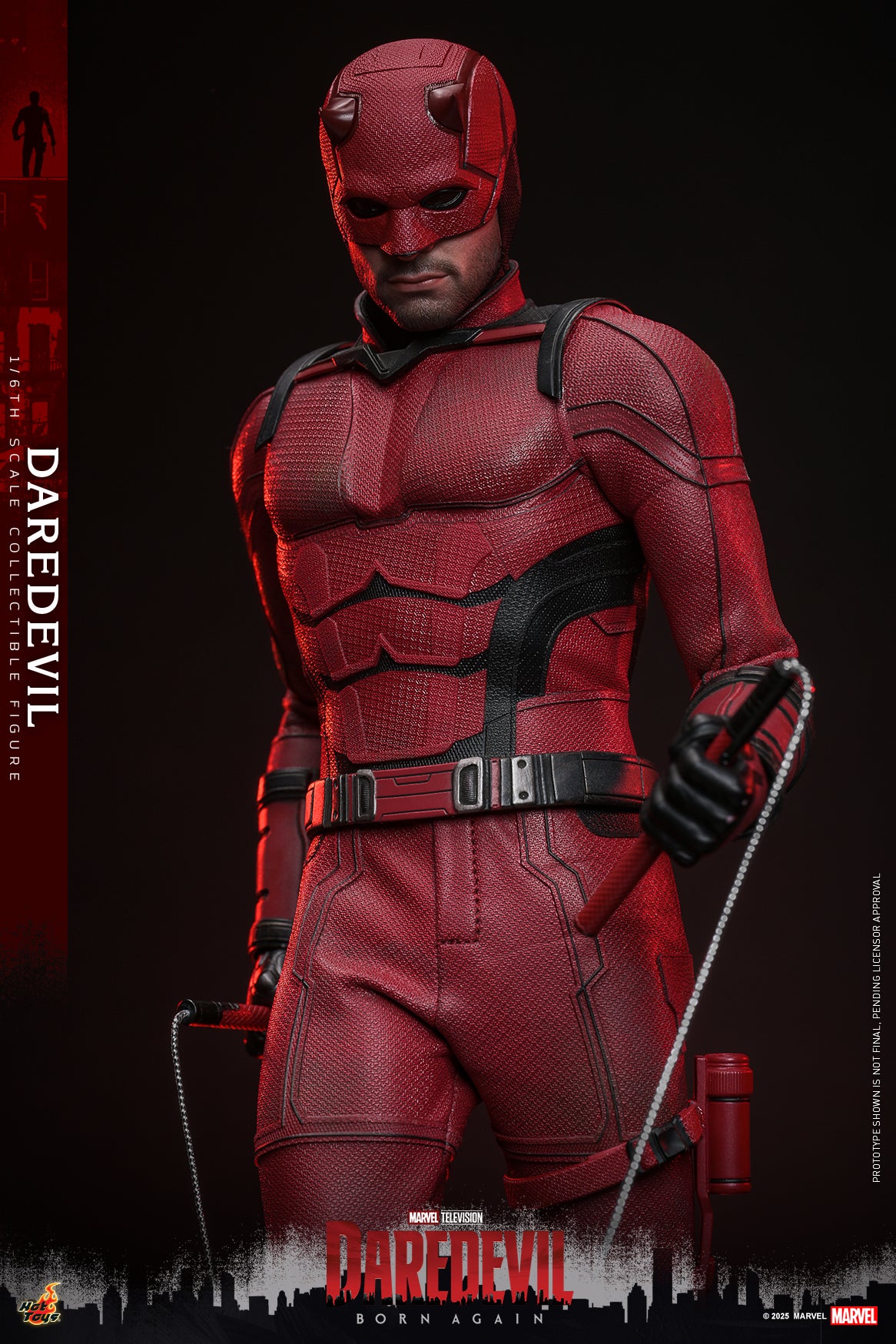 Hot Toys Daredevil: Daredevil Born Again 1/6 Scale Figure