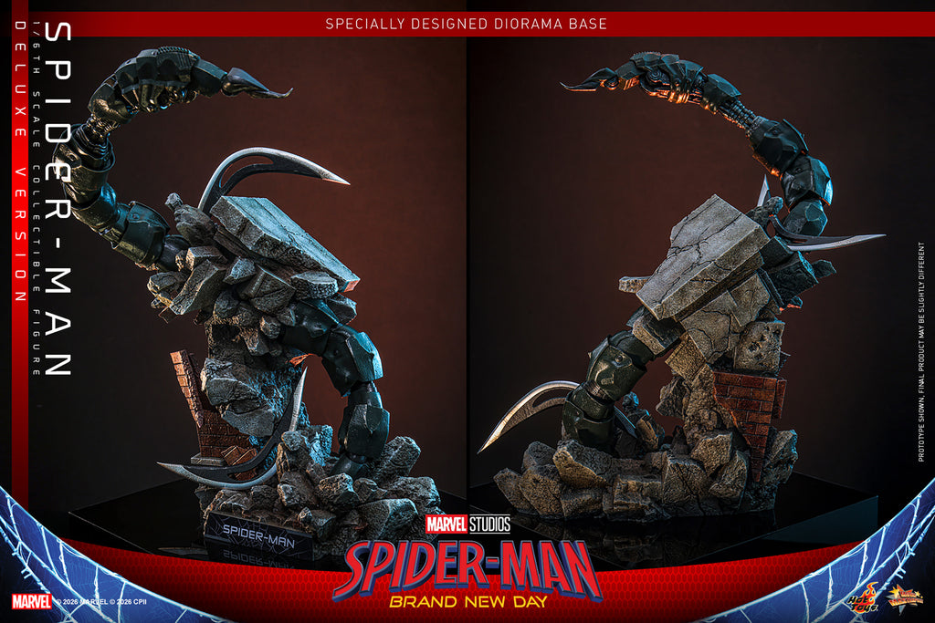 Hot Toys Spider-Man (Deluxe Version) - Spider-Man: Brand New Day 1/6 Scale Action Figure