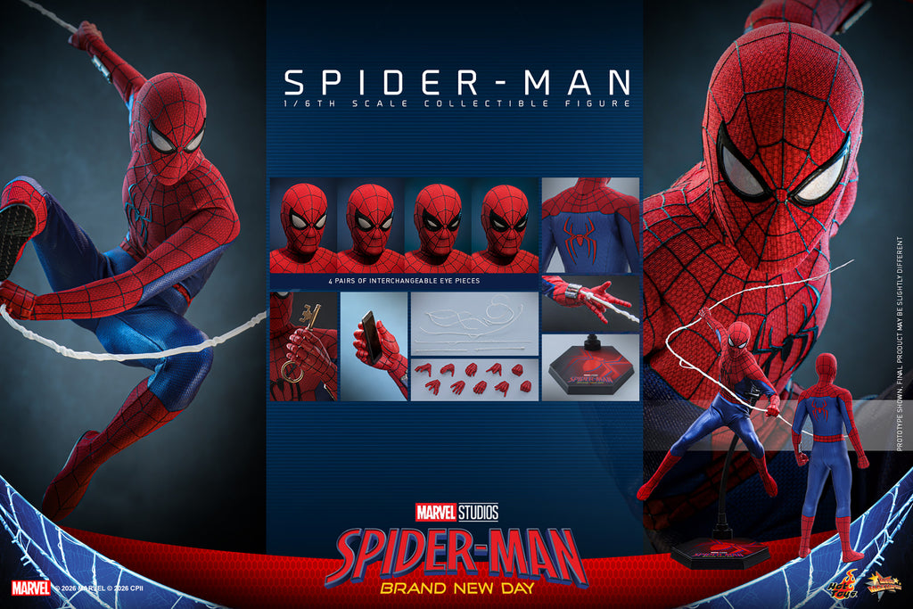 Hot Toys Spider-Man - Spider-Man: Brand New Day 1/6 Scale Action Figure