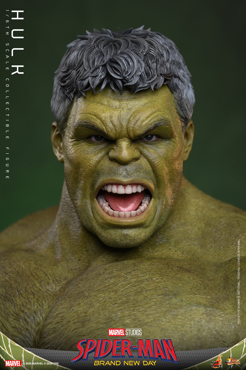Hot Toys Hulk - Spider-Man: Brand New Day 1/6 Scale Action Figure
