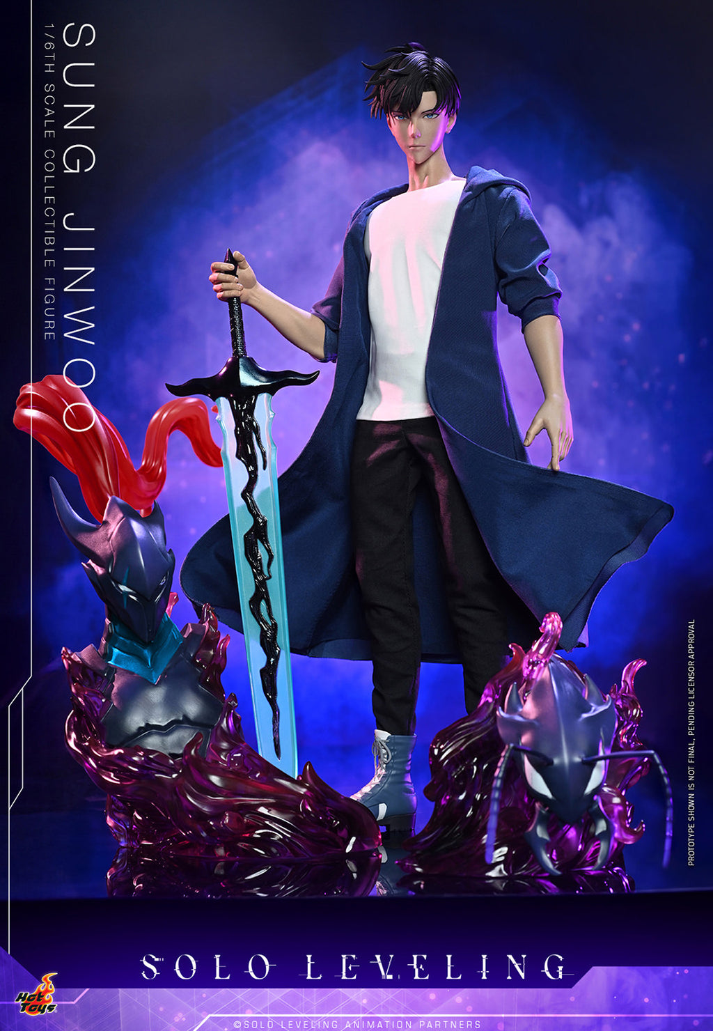 Hot Toys Sung Jinwoo - Solo Leveling 1/6 Action Figure
