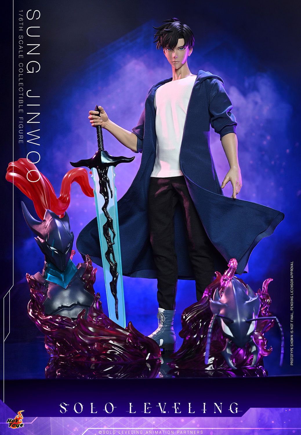 Hot Toys Sung Jinwoo - Solo Leveling 1/6 Action Figure