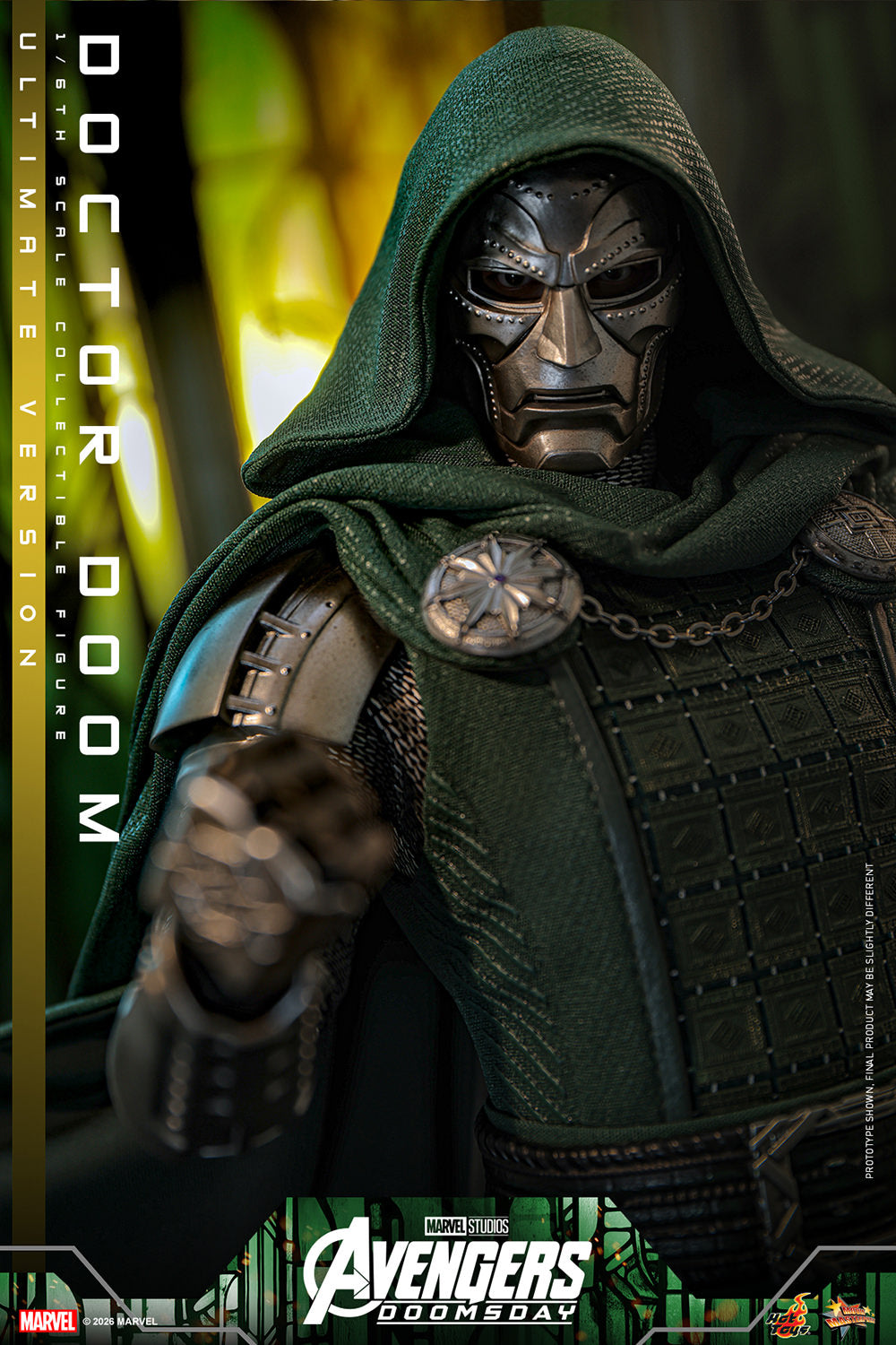 Hot Toys Doctor Doom (Ultimate) - Avengers Doomsday 1/6 Action Figure