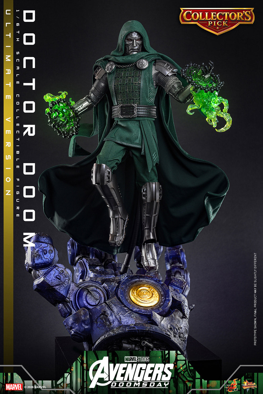 Hot Toys Doctor Doom (Ultimate) - Avengers Doomsday 1/6 Action Figure