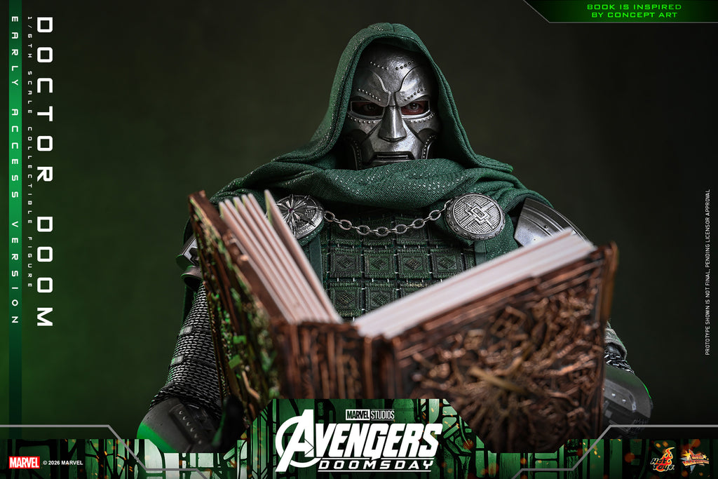Hot Toys Doctor Doom - Avengers Doomsday 1/6 Action Figure
