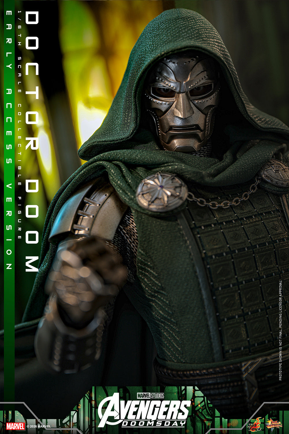 Hot Toys Doctor Doom - Avengers Doomsday 1/6 Action Figure