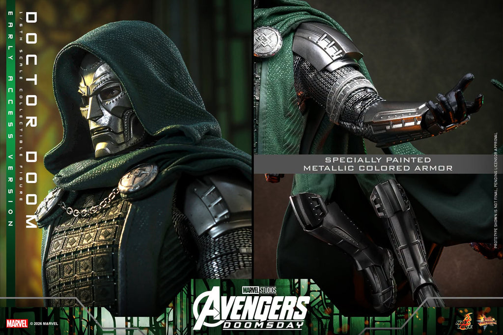 Hot Toys Doctor Doom - Avengers Doomsday 1/6 Action Figure