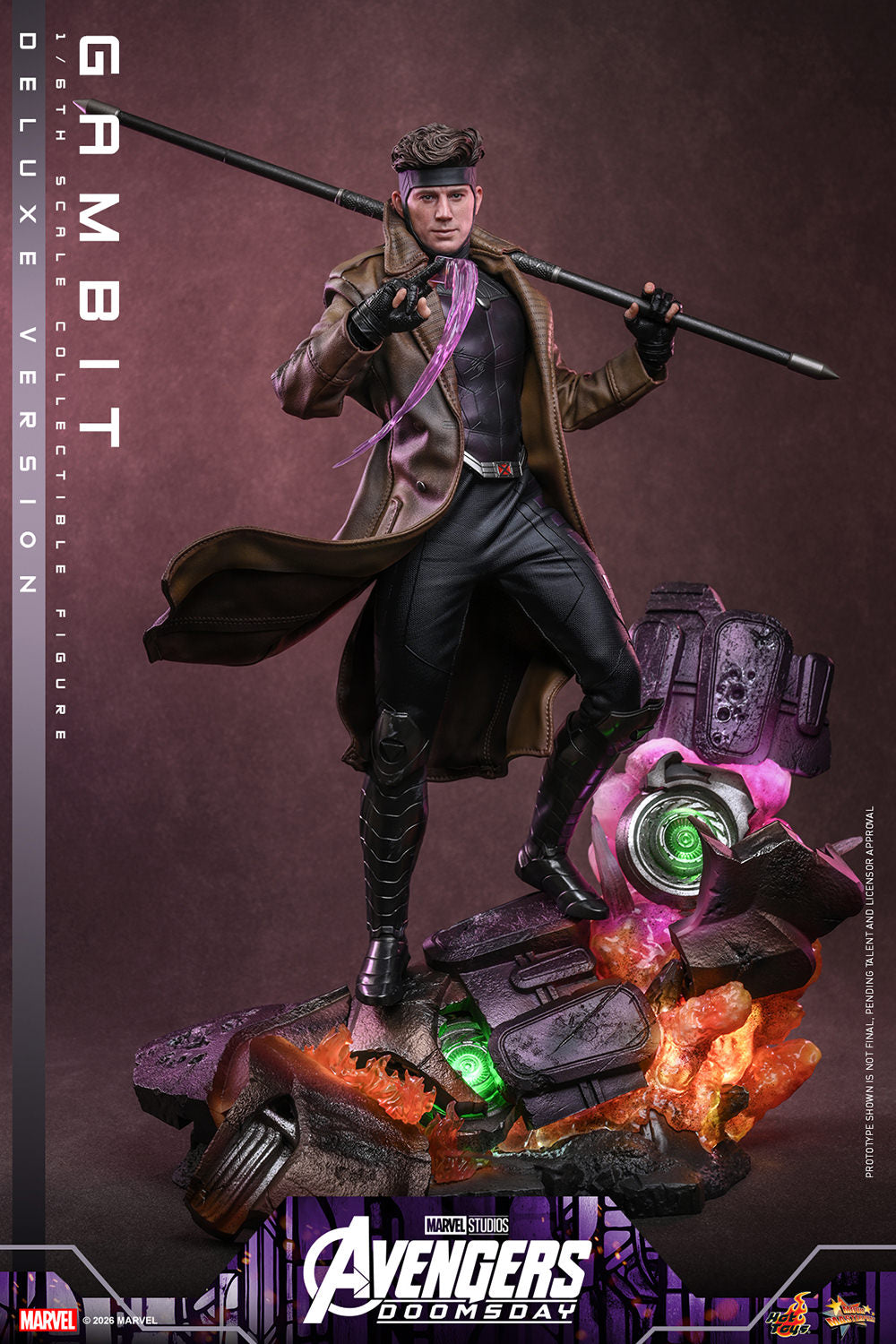 Hot Toys Gambit (Deluxe) - Avengers Doomsday 1/6 Action