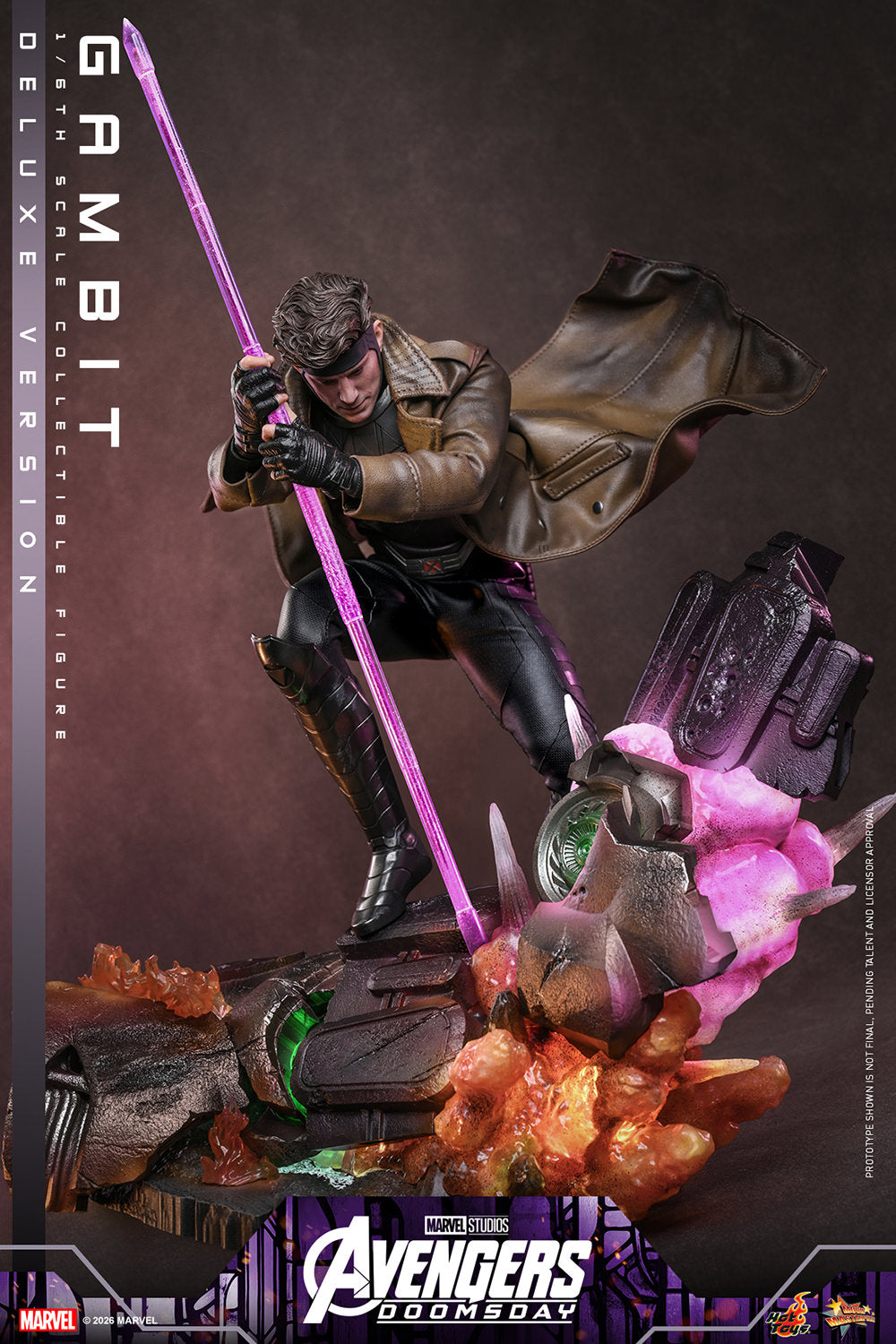 Hot Toys Gambit (Deluxe) - Avengers Doomsday 1/6 Action