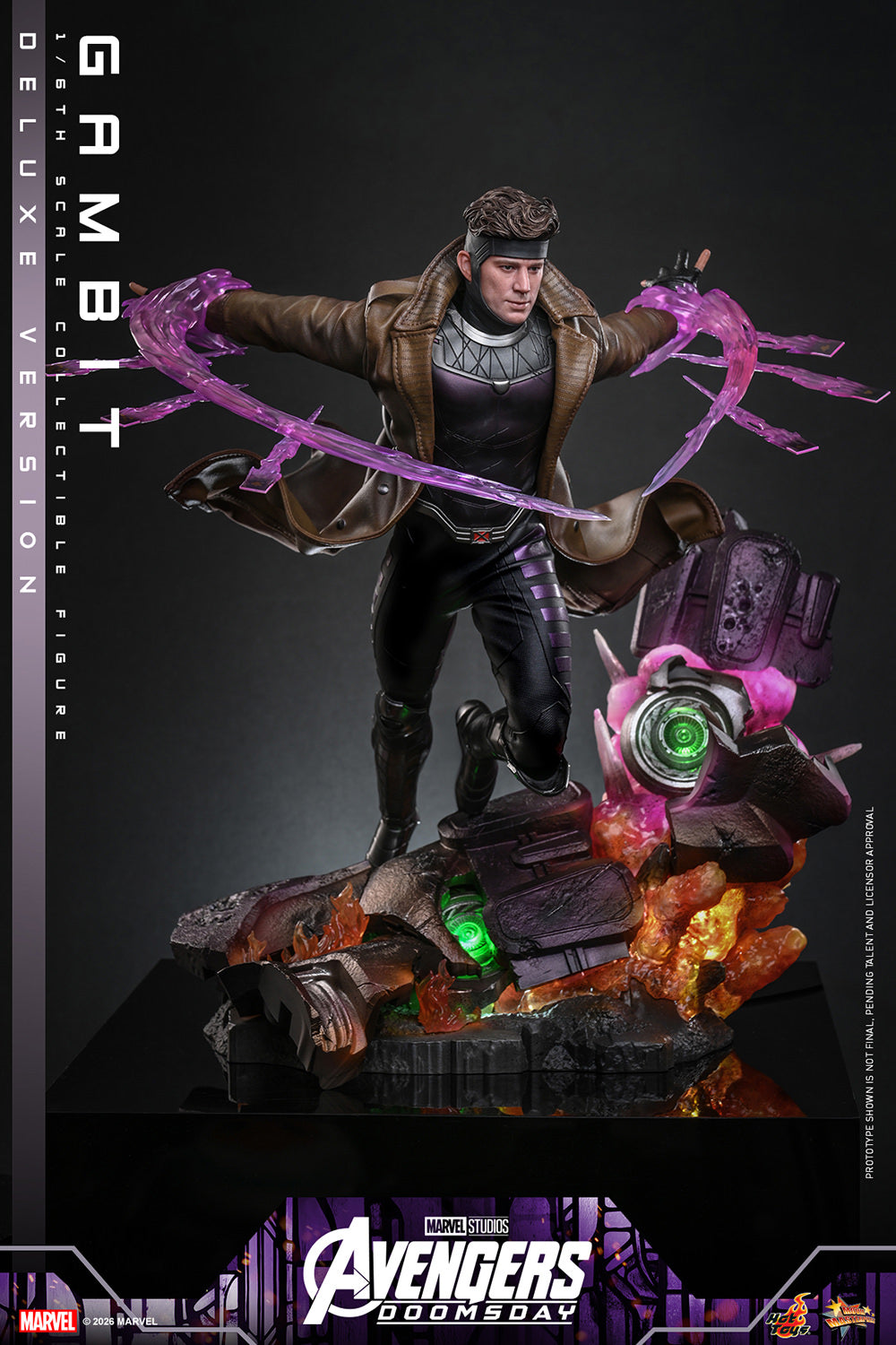 Hot Toys Gambit (Deluxe) - Avengers Doomsday 1/6 Action