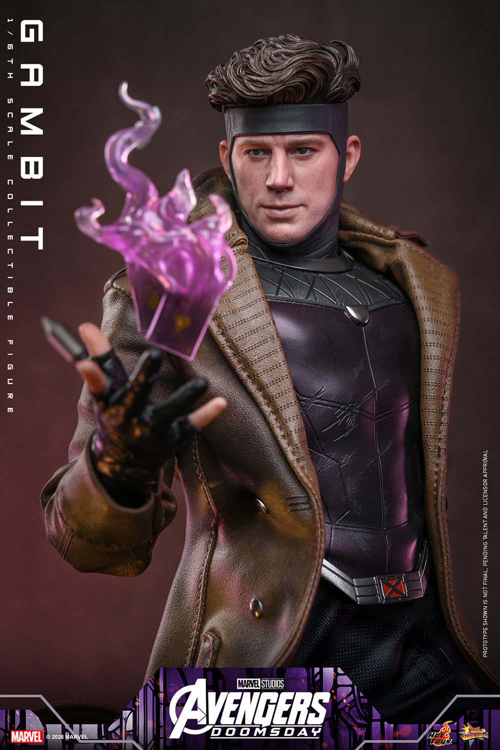 Hot Toys Gambit - Avengers Doomsday 1/6 Action Figure