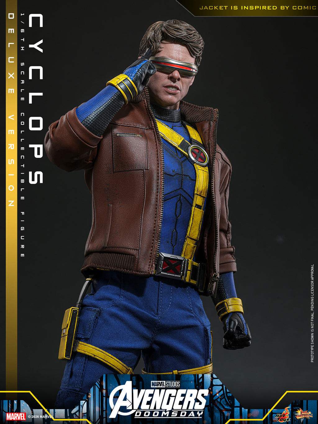 Hot Toys Cyclops (Deluxe) - Avengers Doomsday 1/6 Scale Action Figure