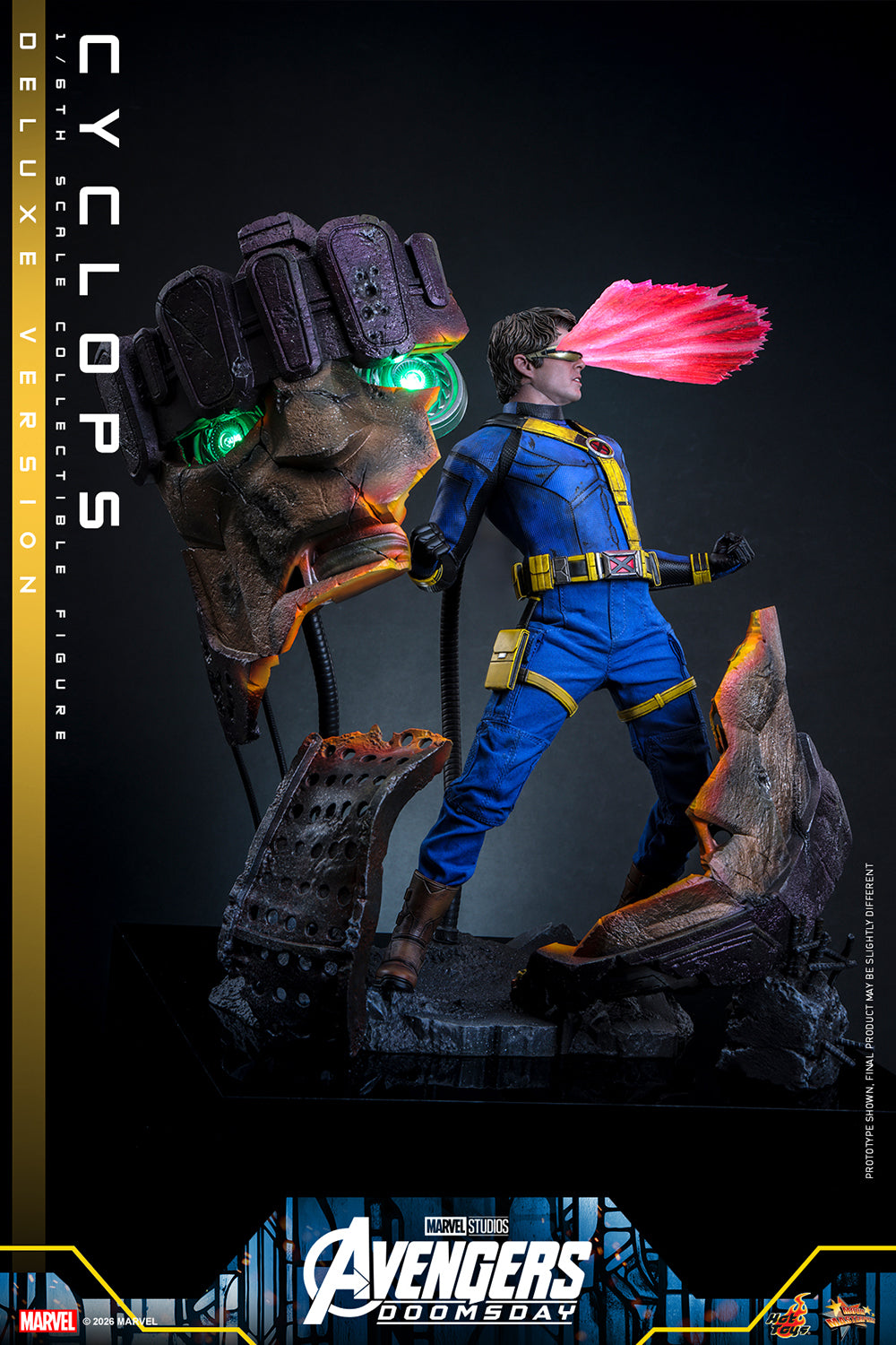 Hot Toys Cyclops (Deluxe) - Avengers Doomsday 1/6 Scale Action Figure
