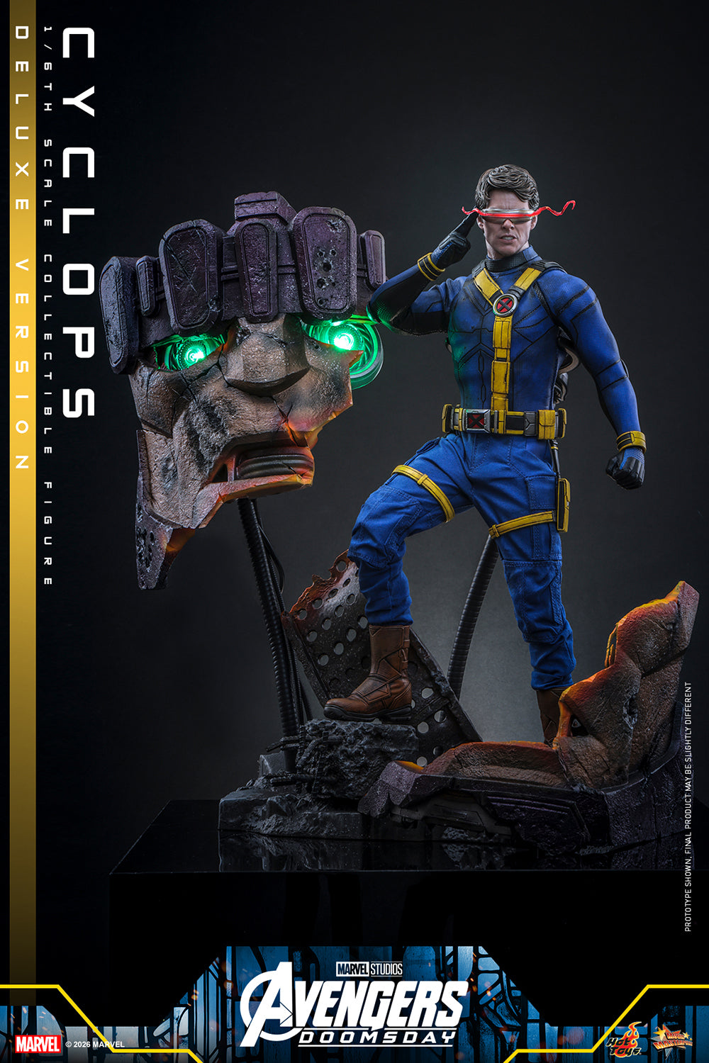 Hot Toys Cyclops (Deluxe) - Avengers Doomsday 1/6 Scale Action Figure