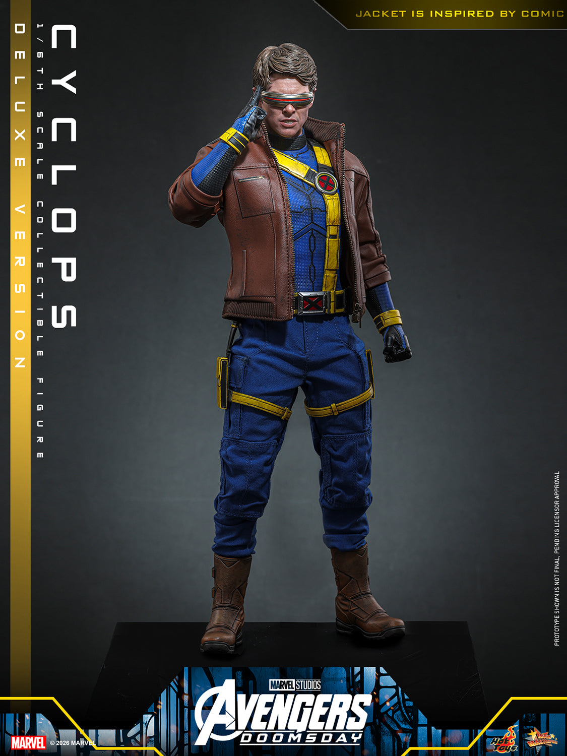 Hot Toys Cyclops (Deluxe) - Avengers Doomsday 1/6 Scale Action Figure