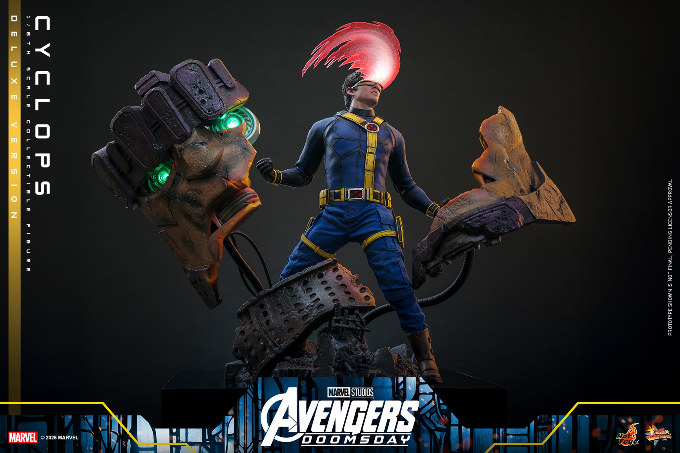 Hot Toys Cyclops (Deluxe) - Avengers Doomsday 1/6 Scale Action Figure