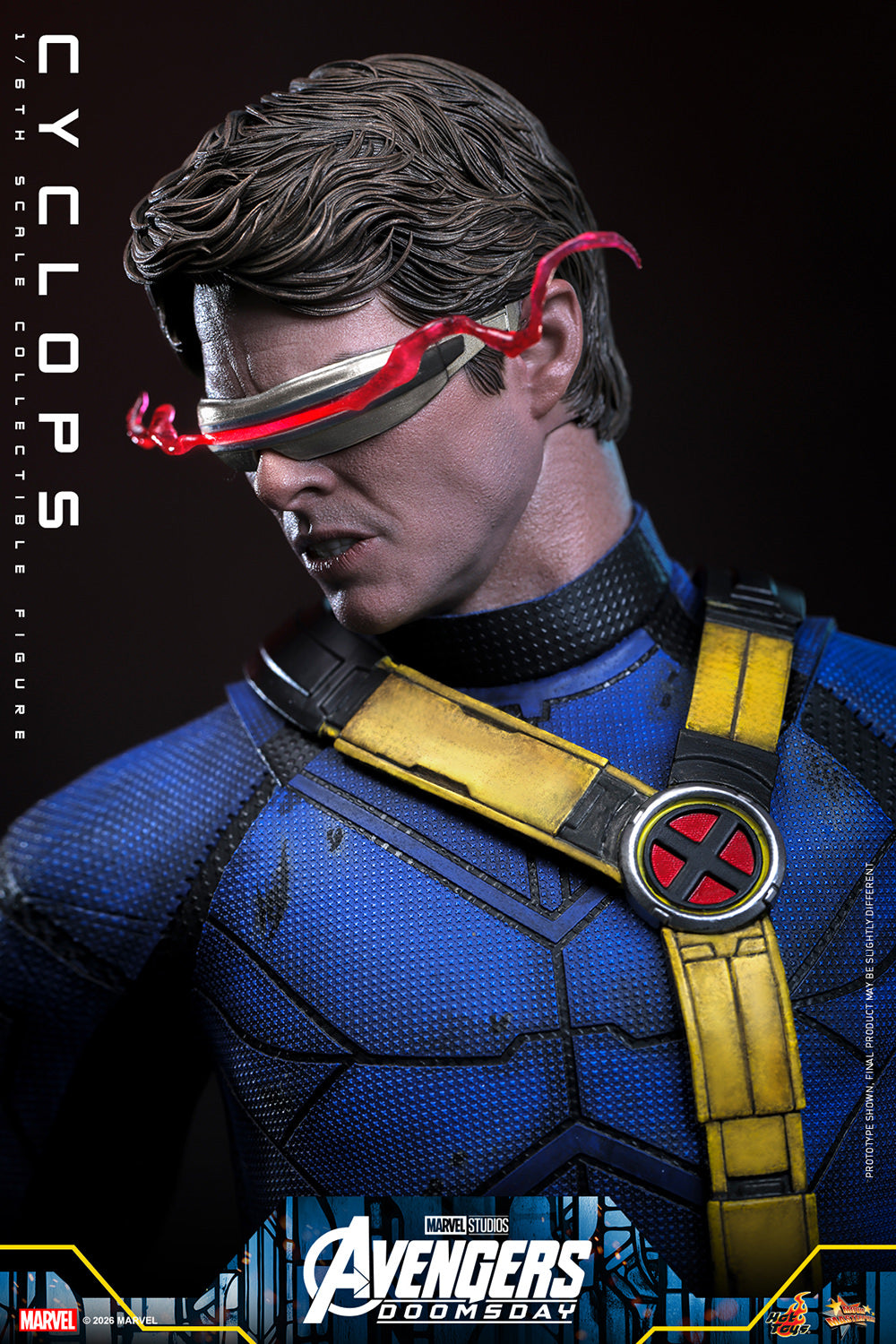 Hot Toys Cyclops- Avengers Doomsday 1/6 Scale Action Figure
