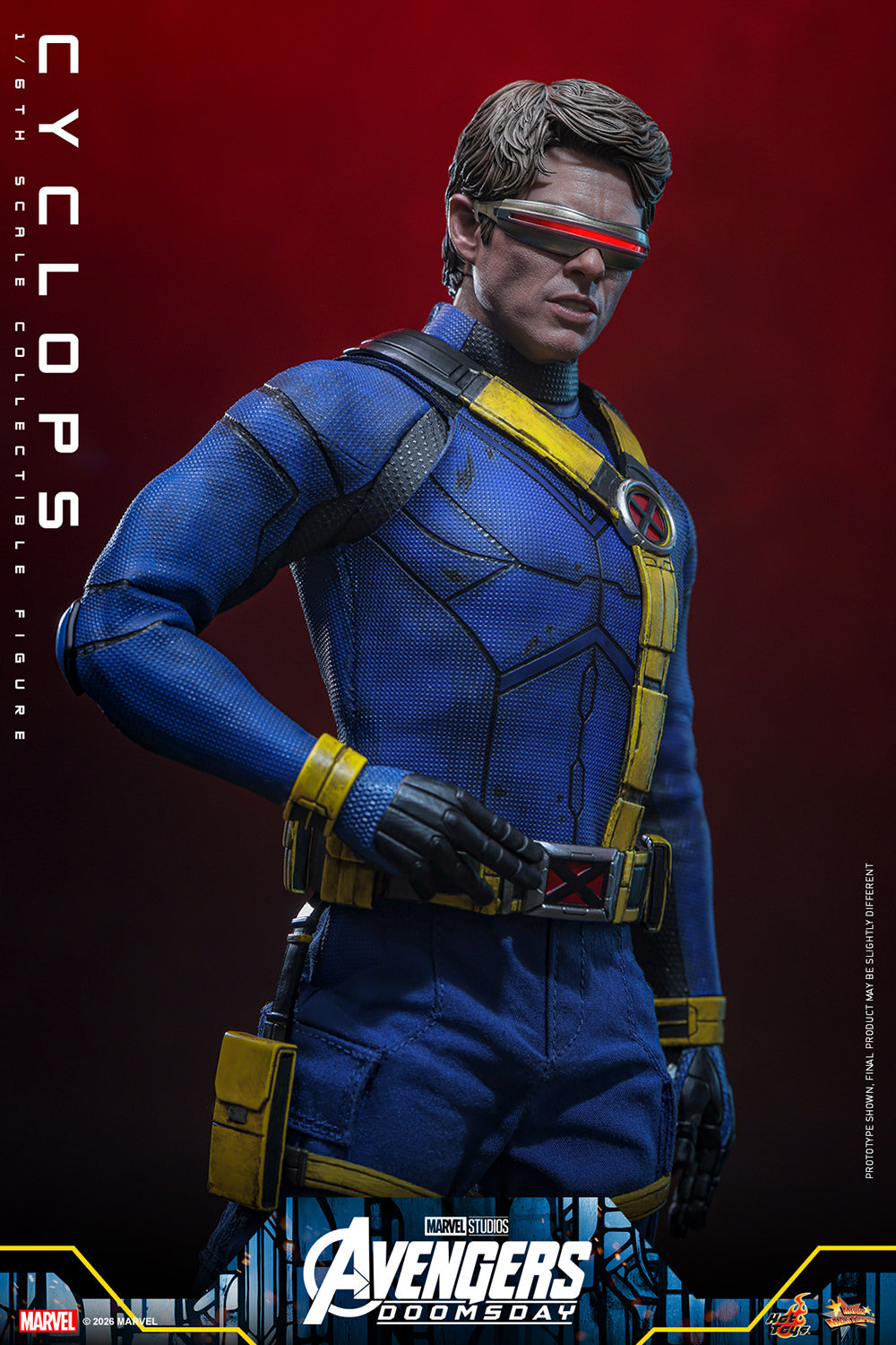 Hot Toys Cyclops- Avengers Doomsday 1/6 Scale Action Figure