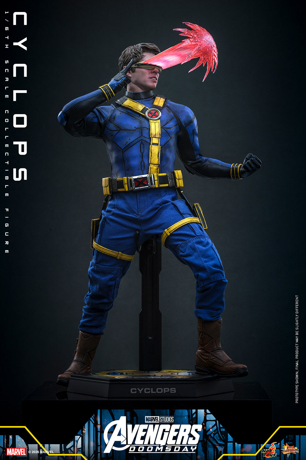 Hot Toys Cyclops- Avengers Doomsday 1/6 Scale Action Figure