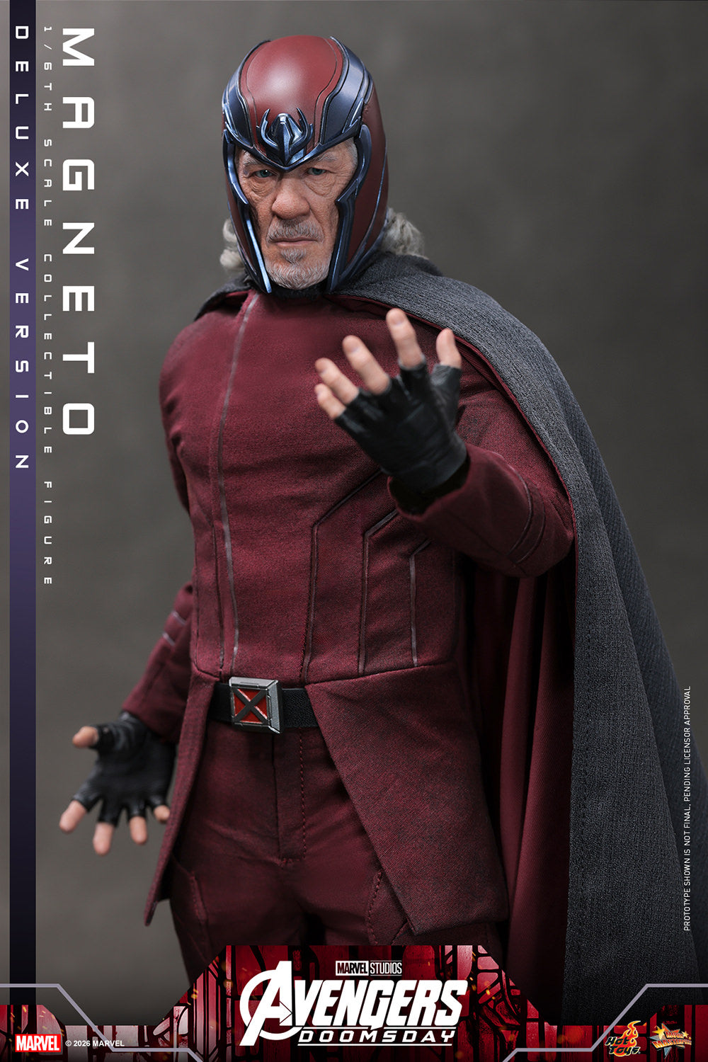 Hot Toys Magneto (Deluxe) - Avengers Doomsday 1/6 Action Figure
