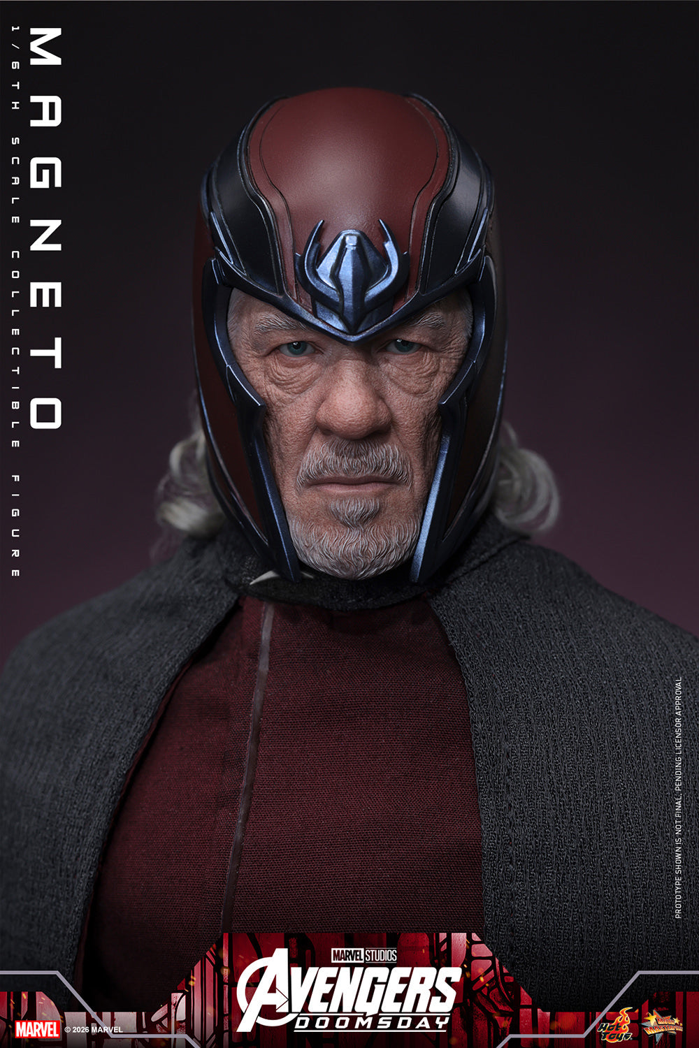 Hot Toys Magneto - Avengers Doomsday 1/6 Action Figure