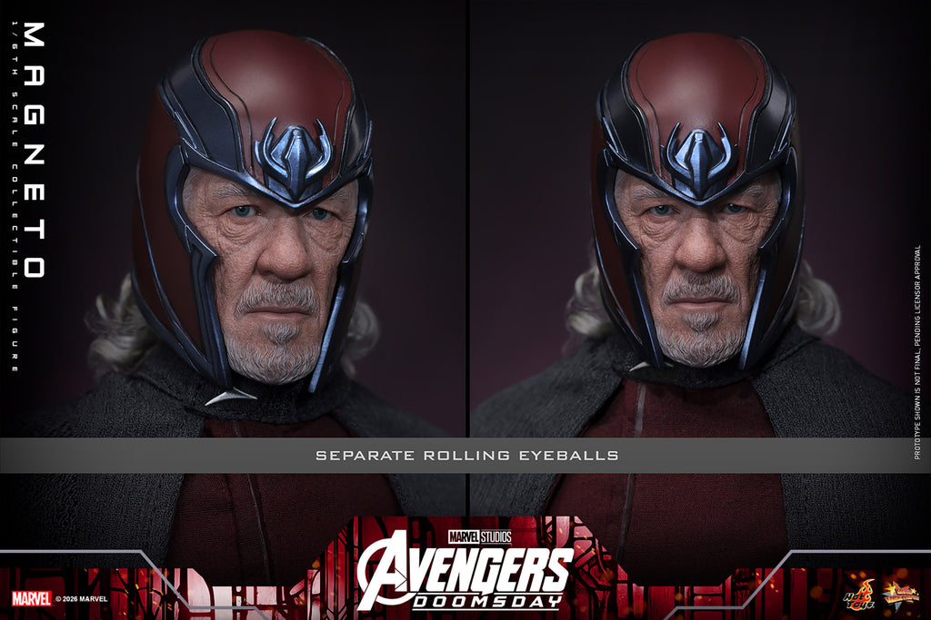 Hot Toys Magneto - Avengers Doomsday 1/6 Action Figure