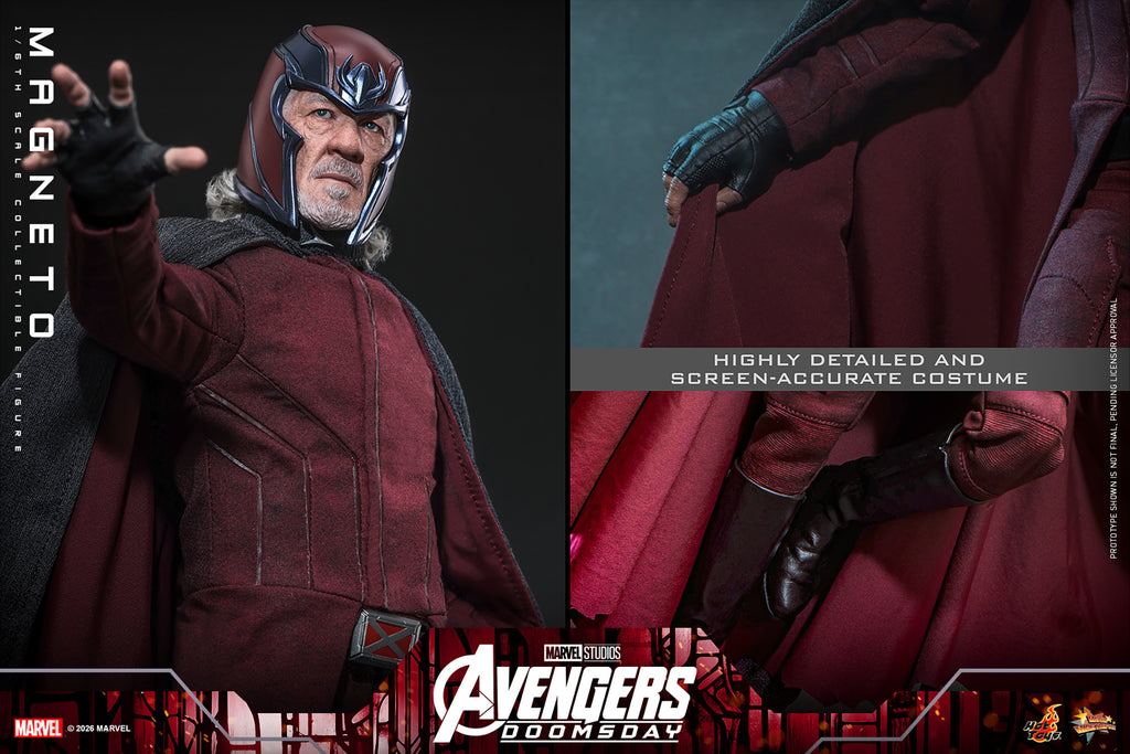 Hot Toys Magneto - Avengers Doomsday 1/6 Action Figure