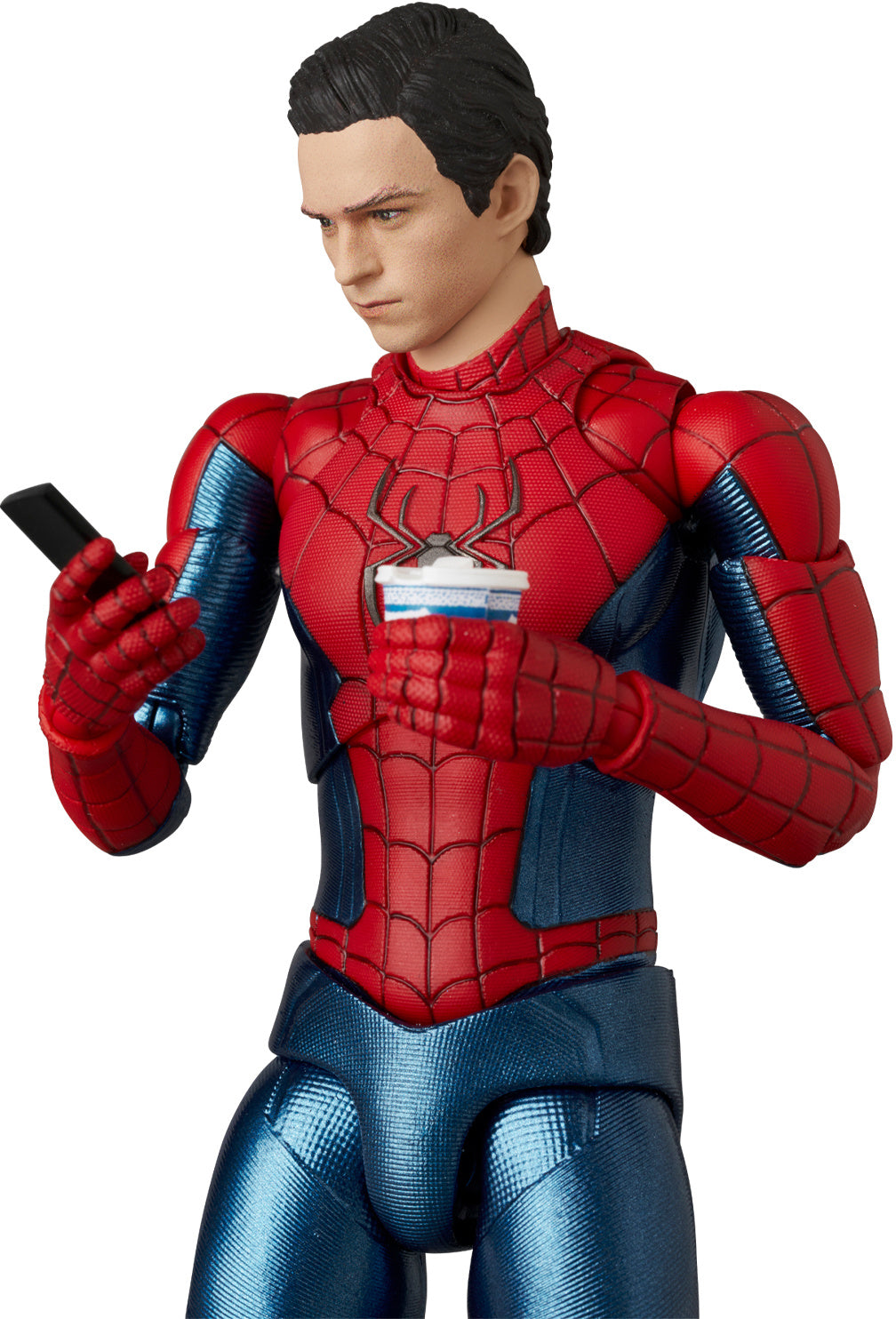 MAFEX Spider-Man: No Way Home- Spider-Man (New Red and Blue Suite)(No.262)