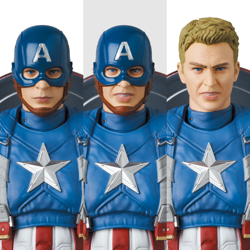 MAFEX Captain America: The Winter Soldier - Captain America (Classic Suit)(No.220)