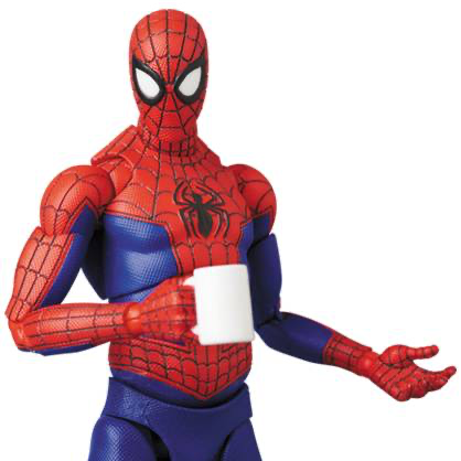 MAFEX Spider-Man (Peter B. Parker) - Spider-Man Into the Spider-Verse - Renewal Ver. (Reissue) (No.235)