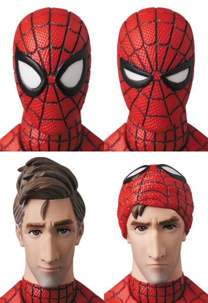 MAFEX Spider-Man (Peter B. Parker) - Spider-Man Into the Spider-Verse - Renewal Ver. (Reissue) (No.235)