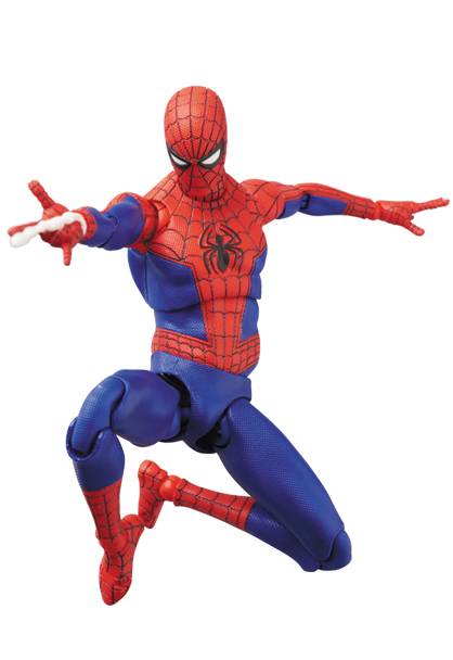 MAFEX Spider-Man (Peter B. Parker) - Spider-Man Into the Spider-Verse - Renewal Ver. (Reissue) (No.235)