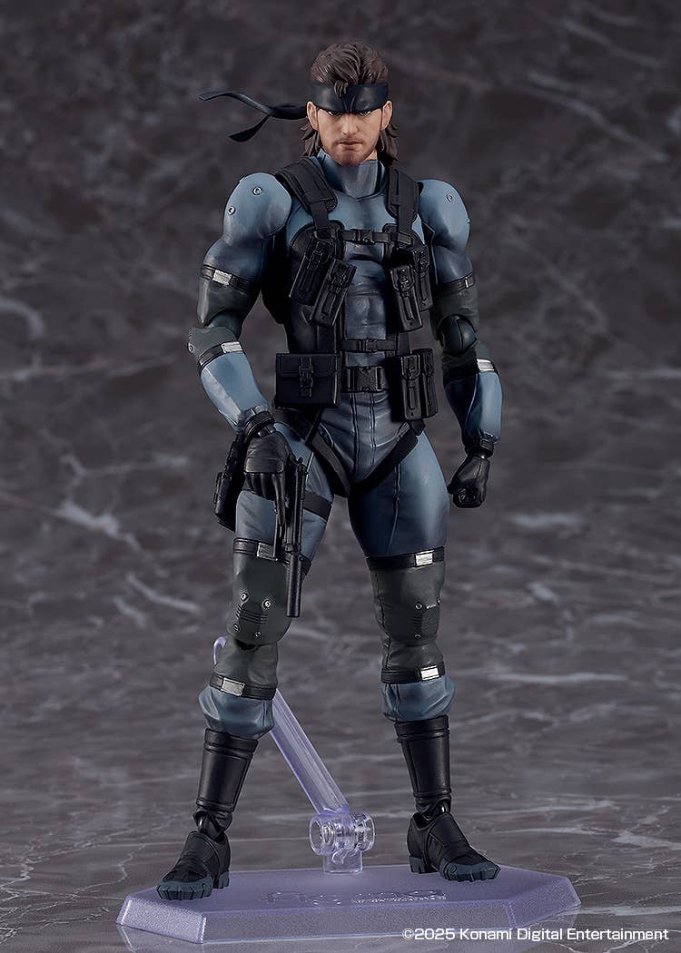 Figma Metal Gear Solid 2: Sons of Liberty- Solid Snake MGS2 Ver. Updated Edition