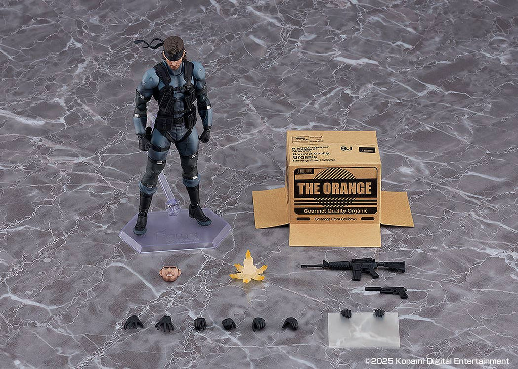 Figma Metal Gear Solid 2: Sons of Liberty- Solid Snake MGS2 Ver. Updated Edition