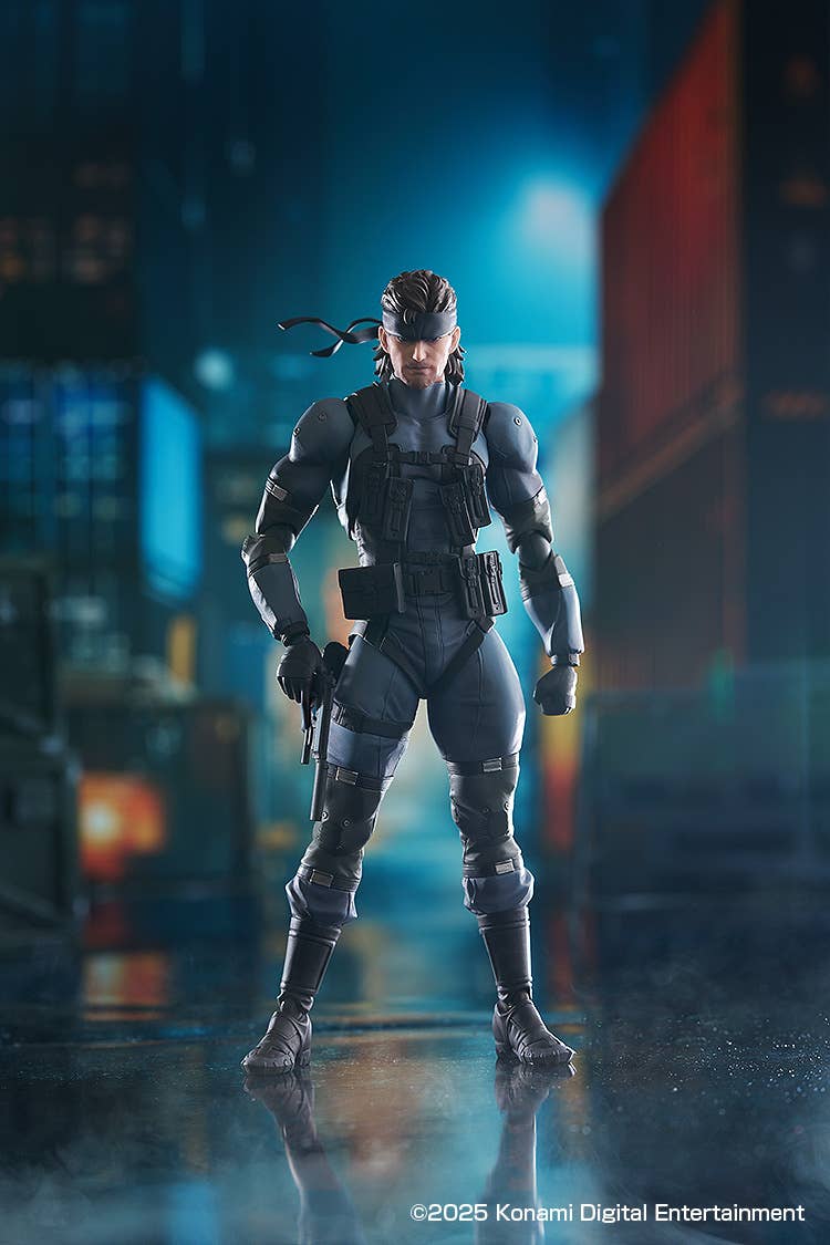 Figma Metal Gear Solid 2: Sons of Liberty- Solid Snake MGS2 Ver. Updated Edition