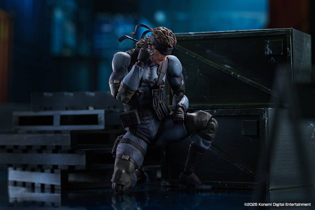 Figma Metal Gear Solid 2: Sons of Liberty- Solid Snake MGS2 Ver. Updated Edition