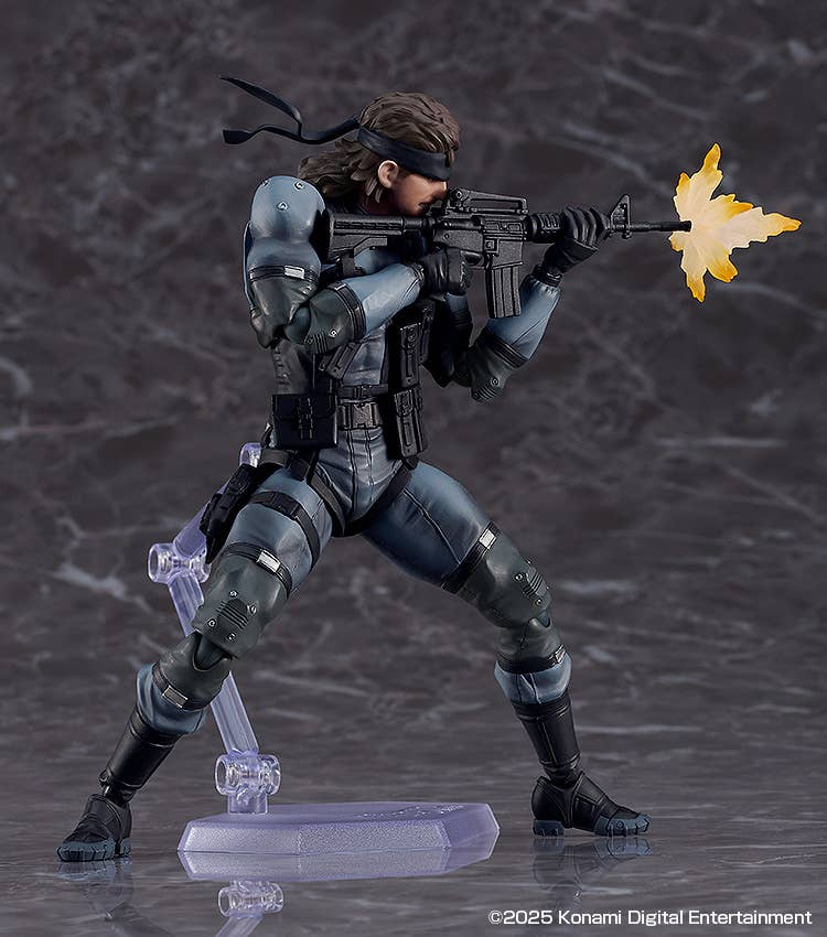 Figma Metal Gear Solid 2: Sons of Liberty- Solid Snake MGS2 Ver. Updated Edition