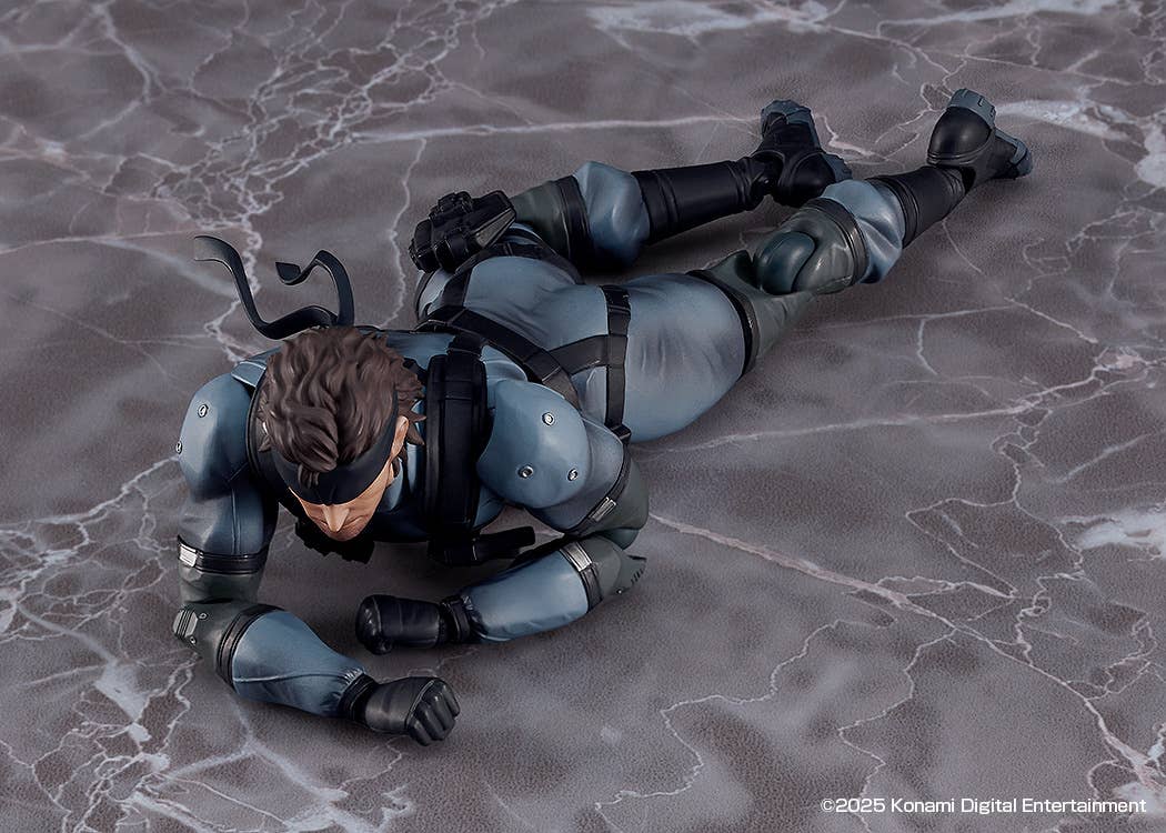Figma Metal Gear Solid 2: Sons of Liberty- Solid Snake MGS2 Ver. Updated Edition