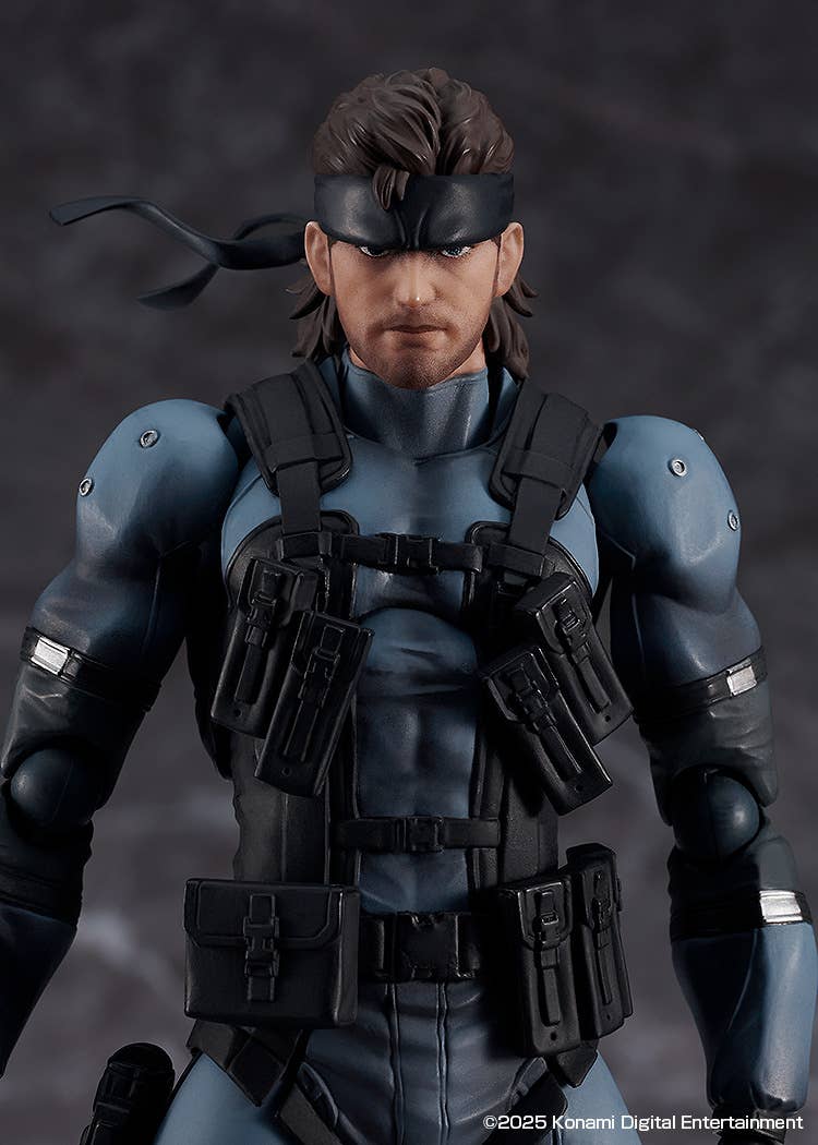 Figma Metal Gear Solid 2: Sons of Liberty- Solid Snake MGS2 Ver. Updated Edition