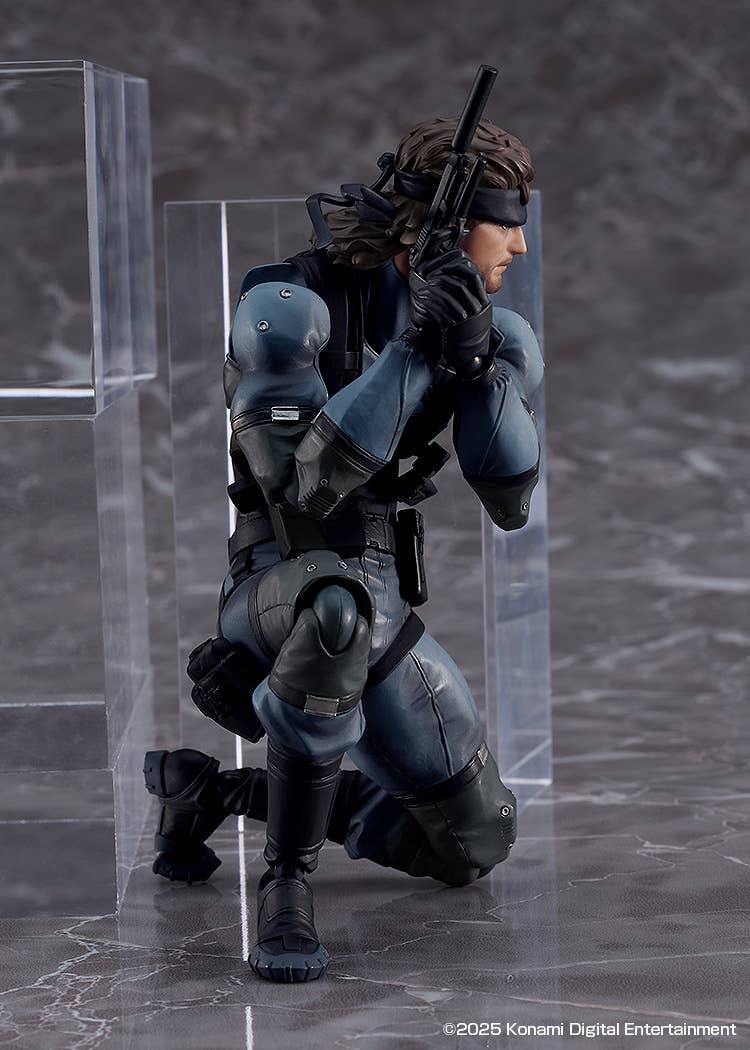 Figma Metal Gear Solid 2: Sons of Liberty- Solid Snake MGS2 Ver. Updated Edition