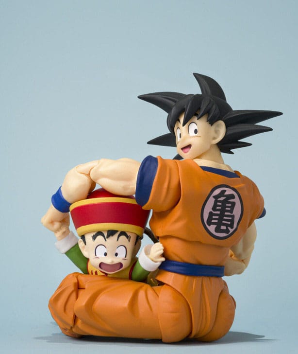 Dragon Ball  Son Goku & Son Gohan Kid & Kintoun 14 cm & 6 cm S.H.Figuarts Action Figure